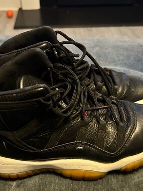 Nike Black High-Top Sneakers with Gum Outsole